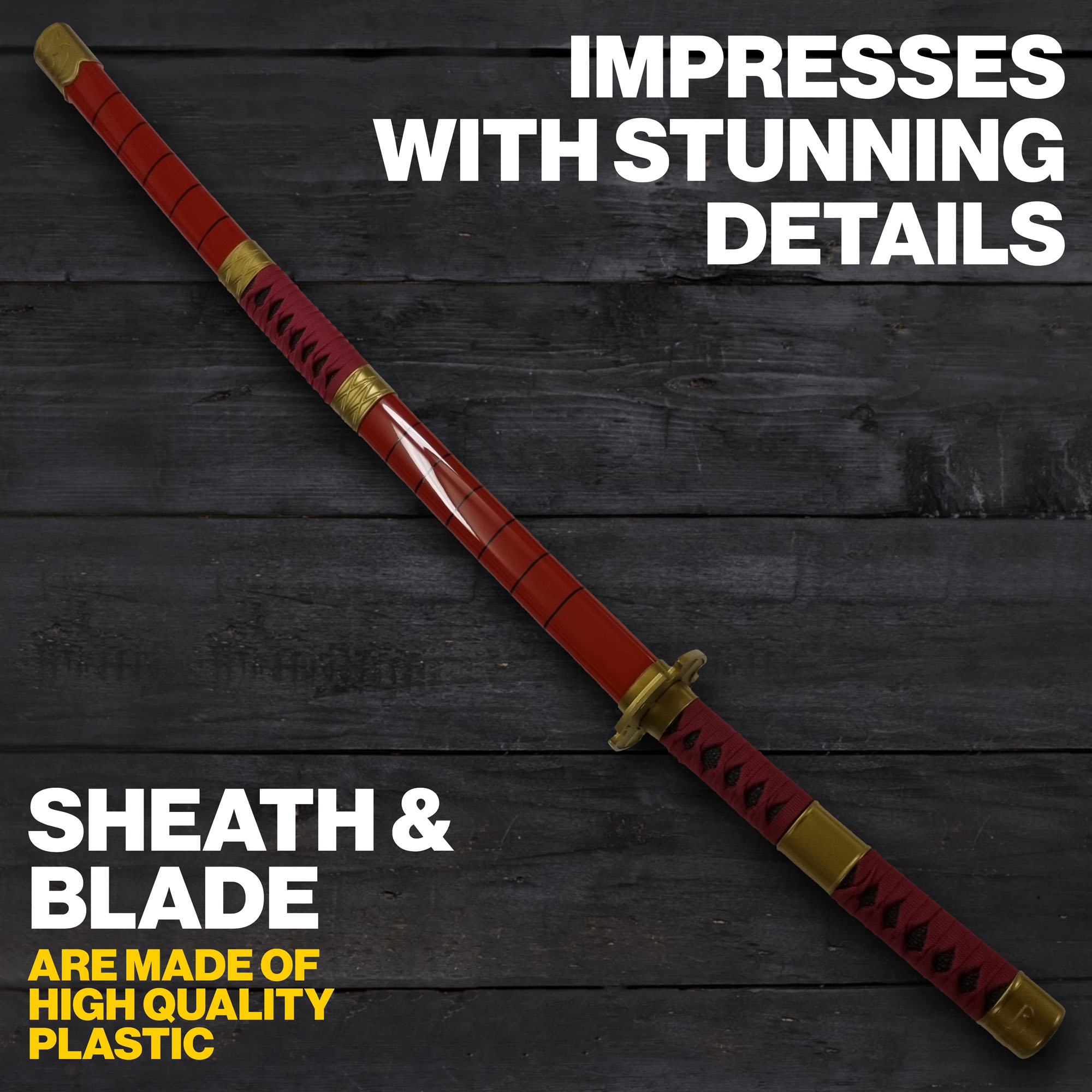 One Piece - Sandai Kitetsu Katana - LED Version