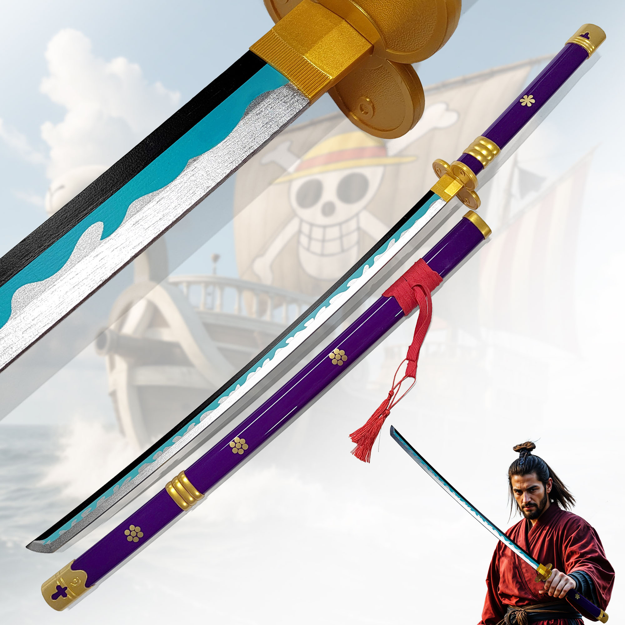 One Piece - Oden's Enma Schwert, Holzversion