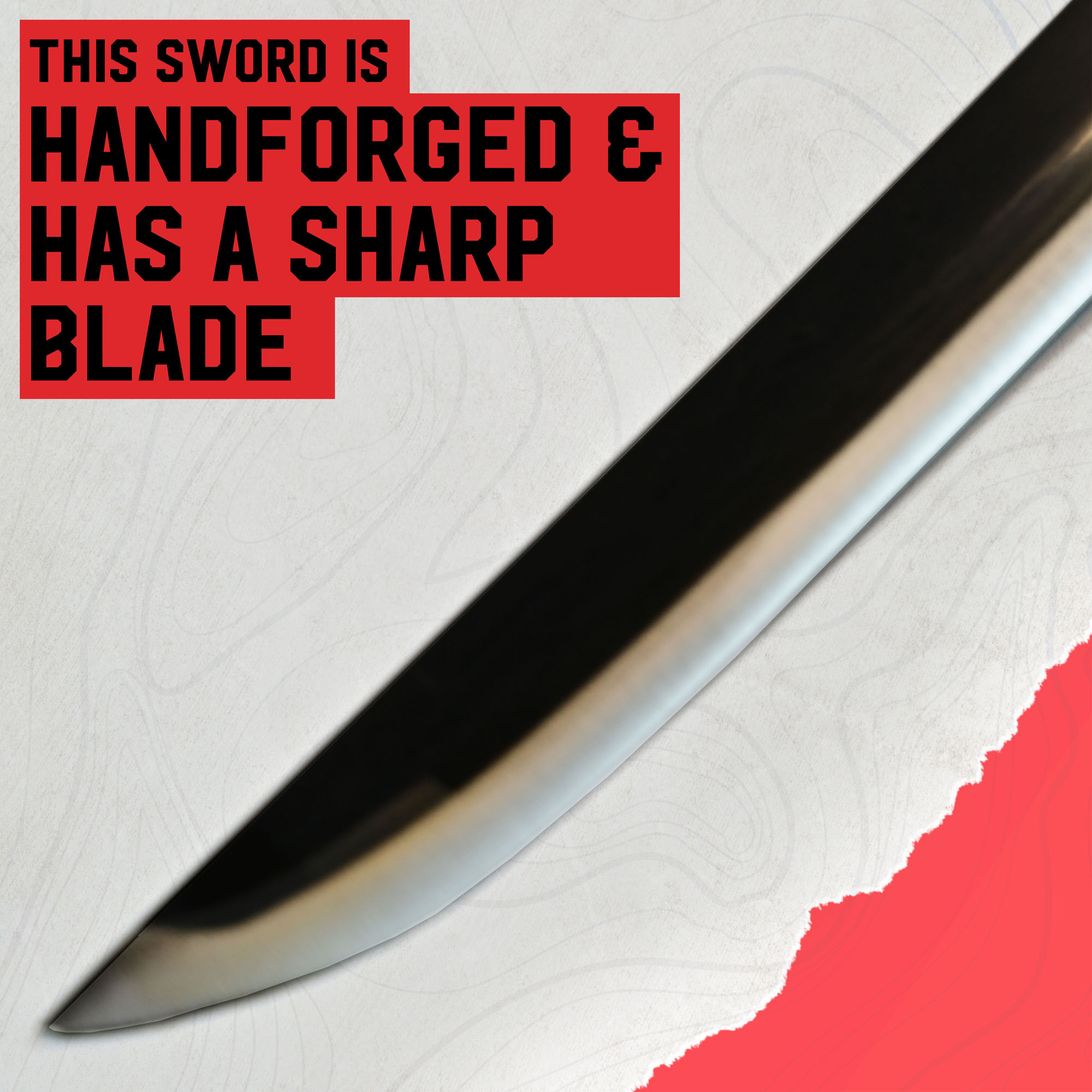 Demon Slayer: Kimetsu no Yaiba Kamado Tanjirou's Sword, Handforged