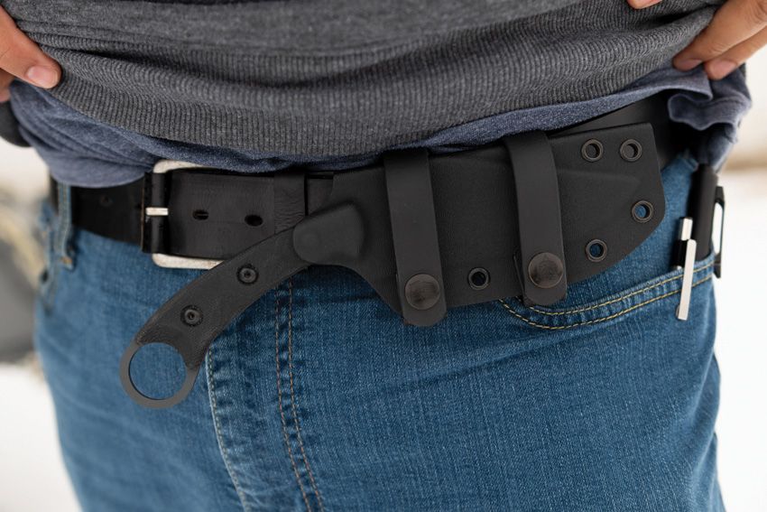 Trailhead Kukri Karambit mit Kydexscheide