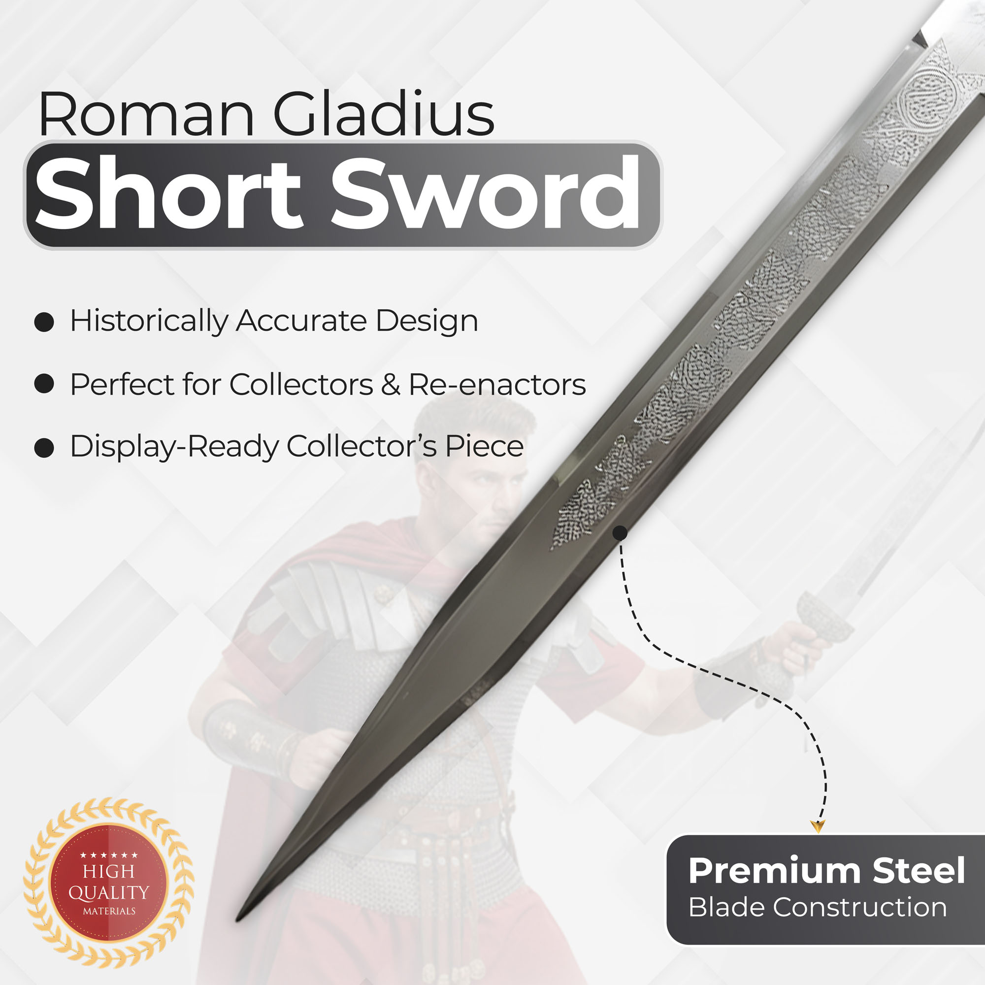 Römisches Gladius Schwert mit Scheide