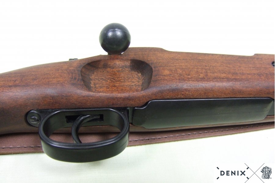 98K Carabine, designed by Mauser, Germany 1935, with belt