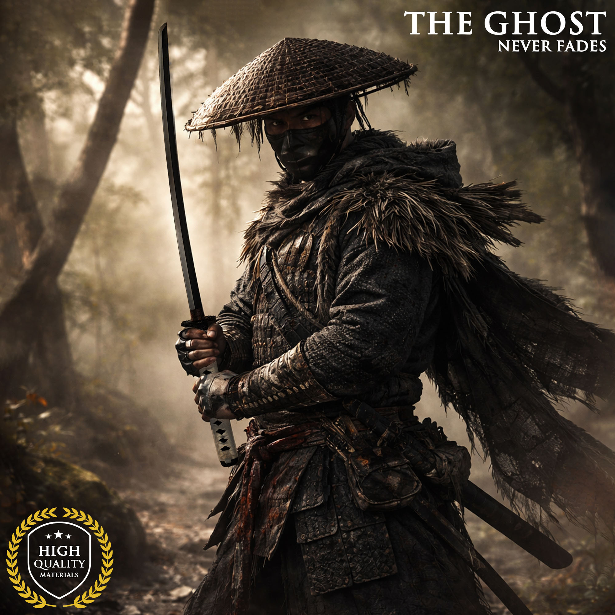 Ghost of Tsushima - Jin Sakai Katana mit Scheide und Ständer