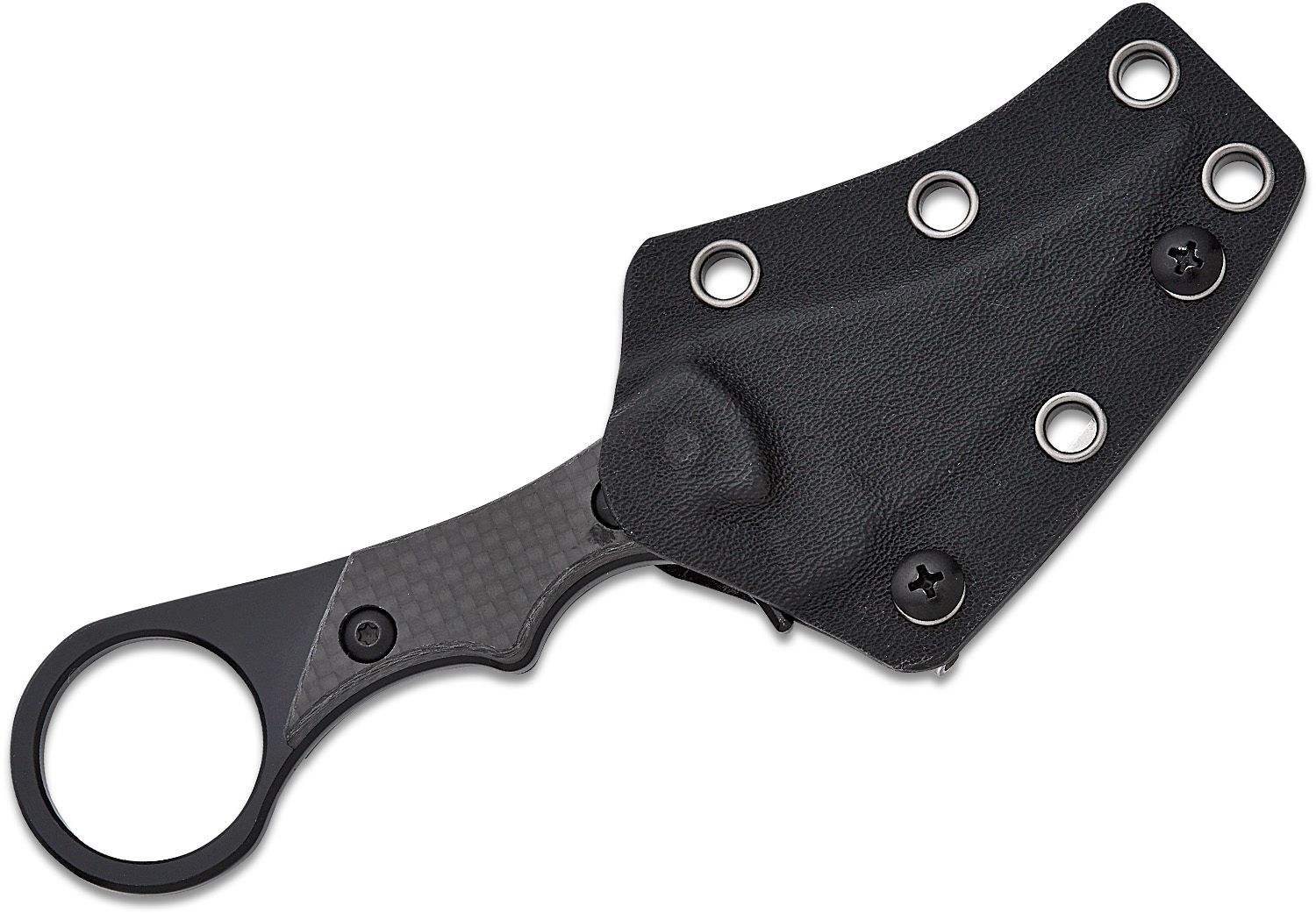 Sabot II Schwarz, Schwarzer Carbongriff 