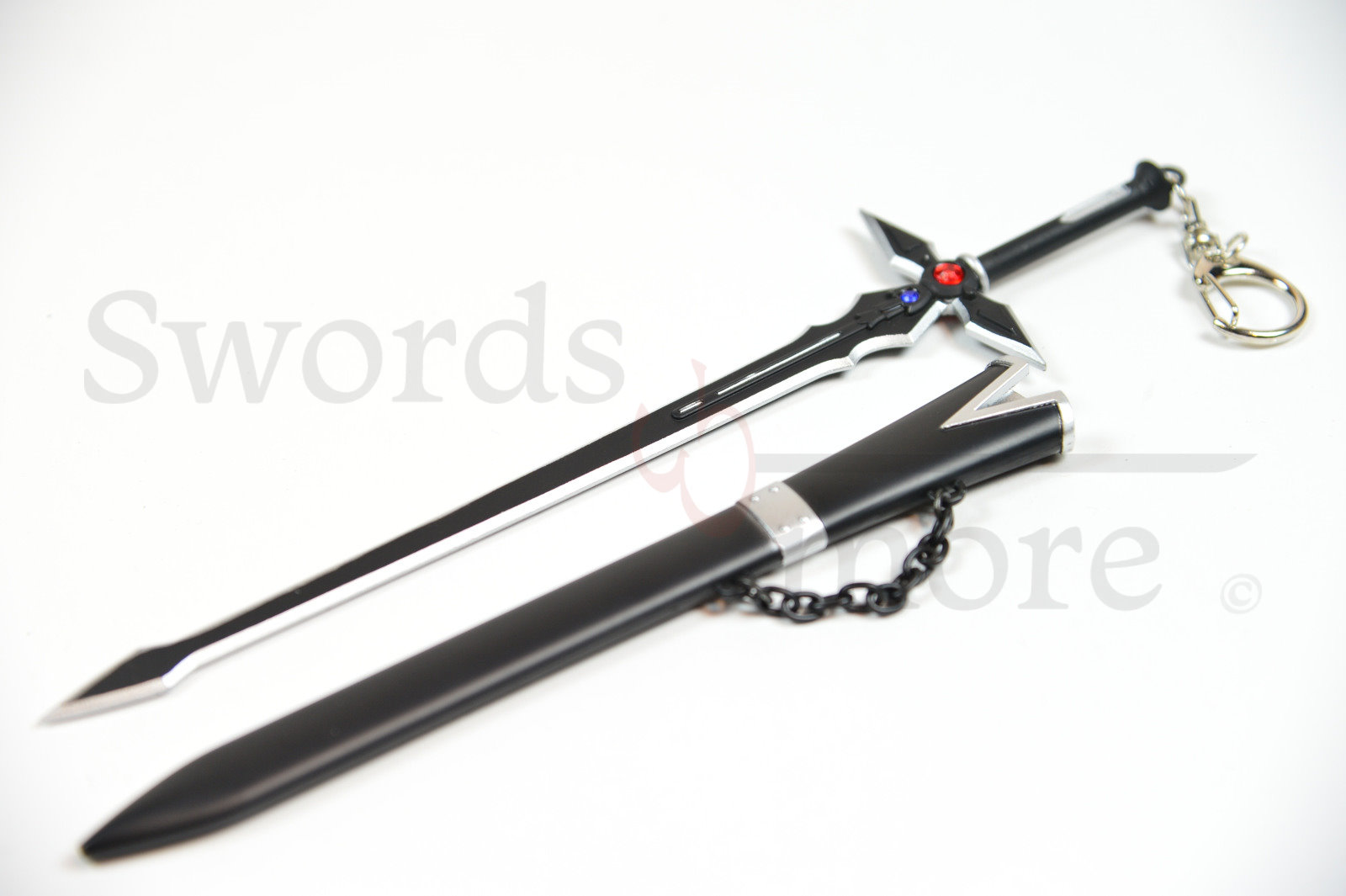 Sword Art Online – Black Dark Repulser Letter Opener with Sheath and Stand