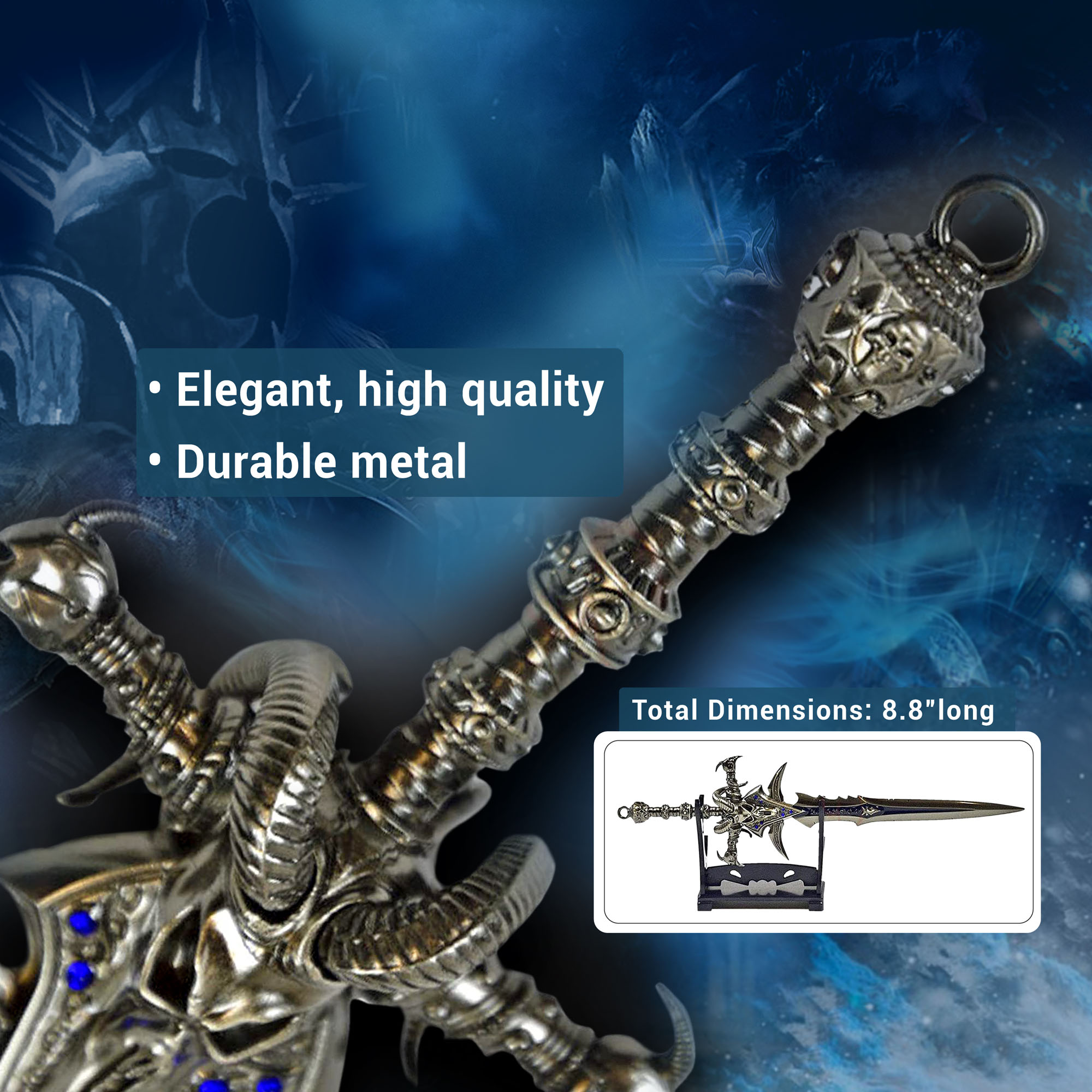 Warcraft - Frostmourne Brieföffner mit Ständer