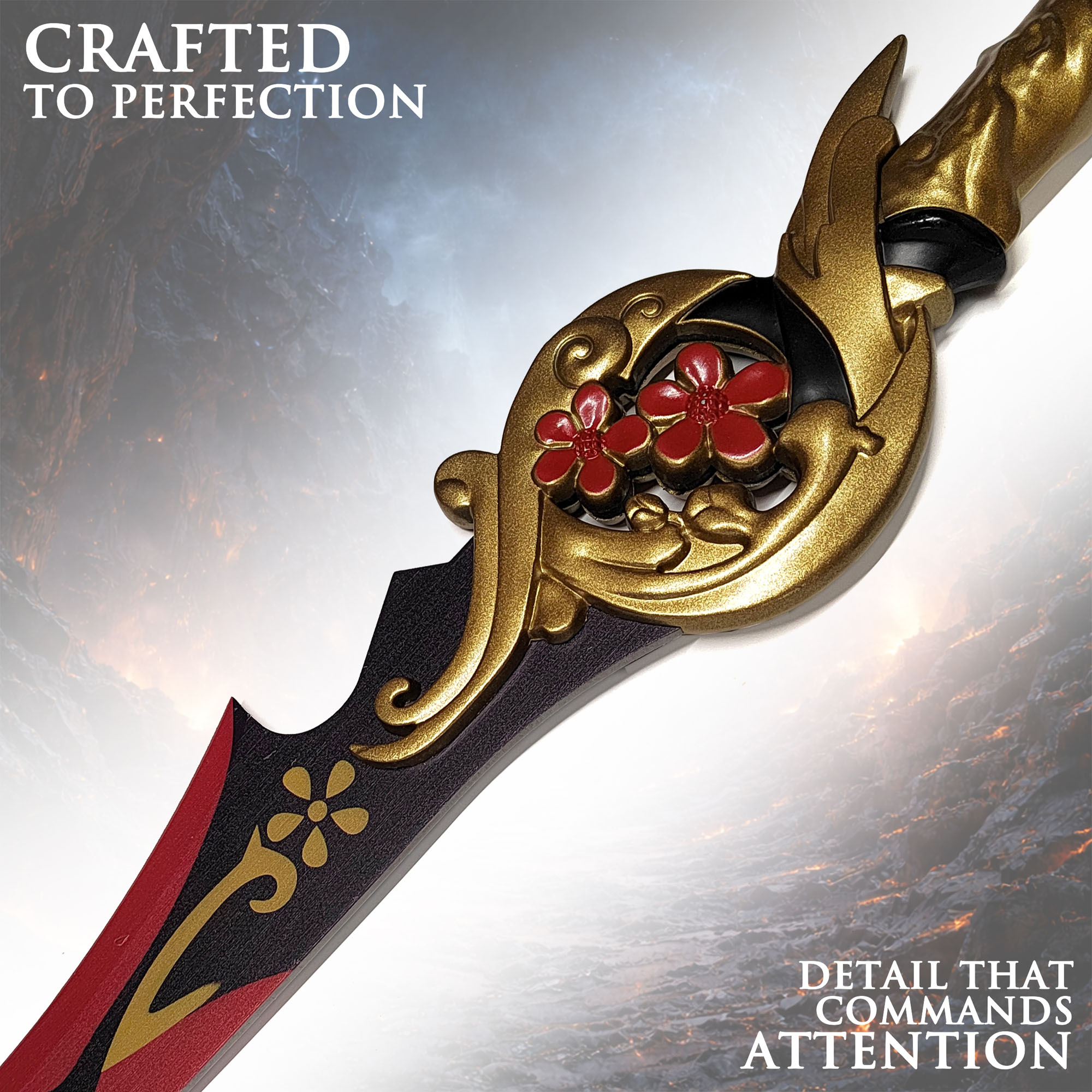 Solo Leveling – Demonic Plum Flower Sword with Sheath