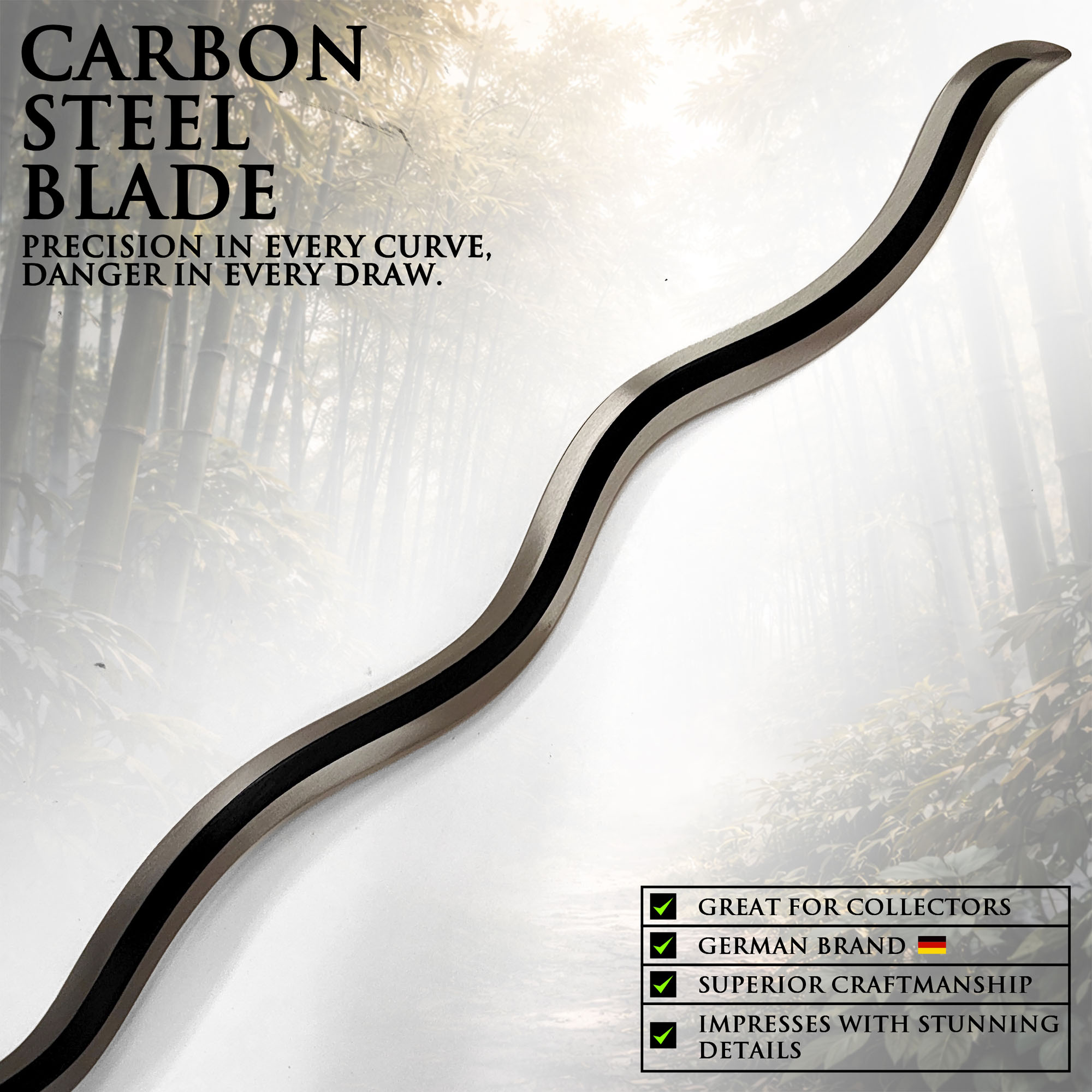 Demon Slayer: Obanai Iguro Katana mit Scheide