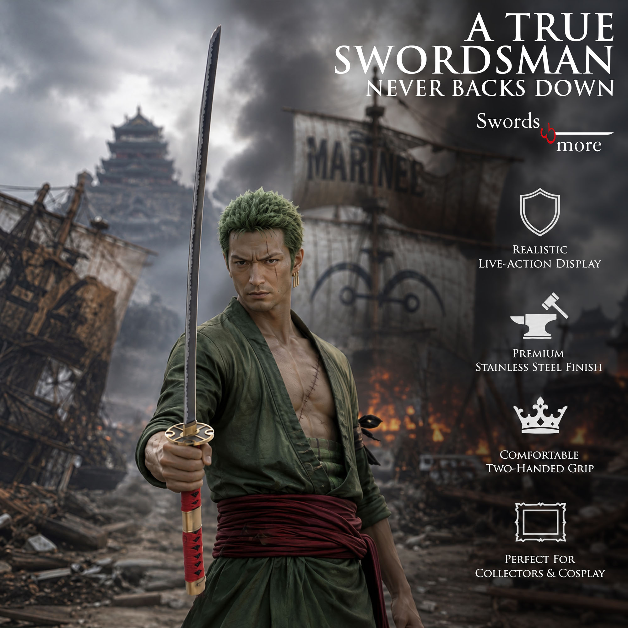 One Piece Roronoa Zoro Katana