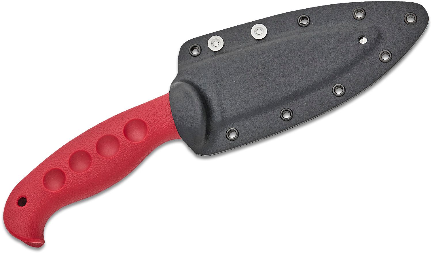 Temperance Lightweight Trainer, 420J2 Satin unsharpened blade, molded gray FRN handle