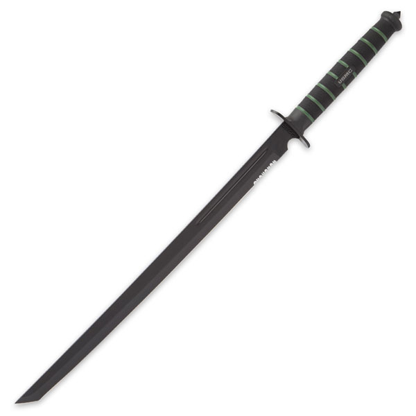 USMC Blackout Combat Tanto Sword with Nylon Sheath