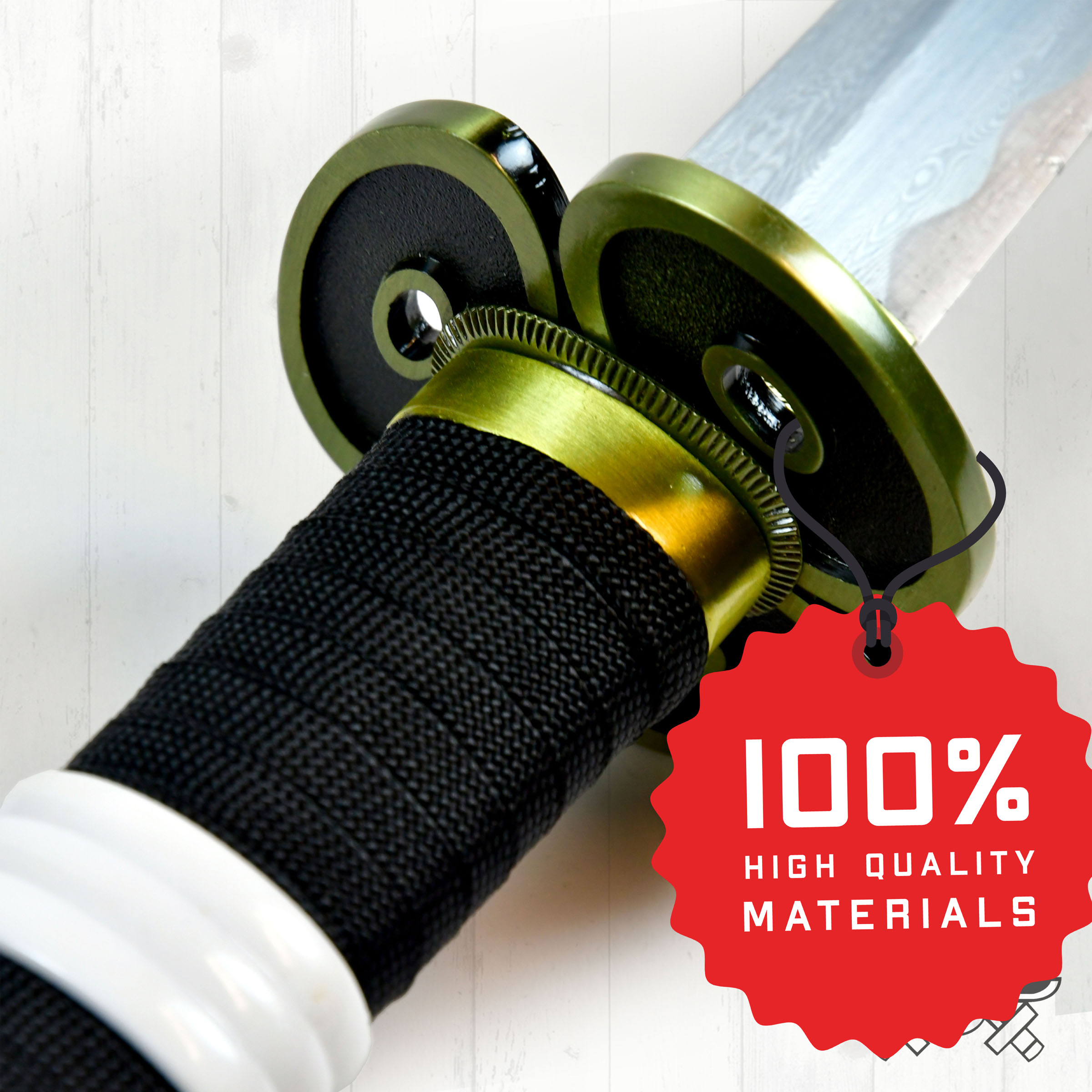 One Piece - Oden's Enma Sword, handforged & folded, Set