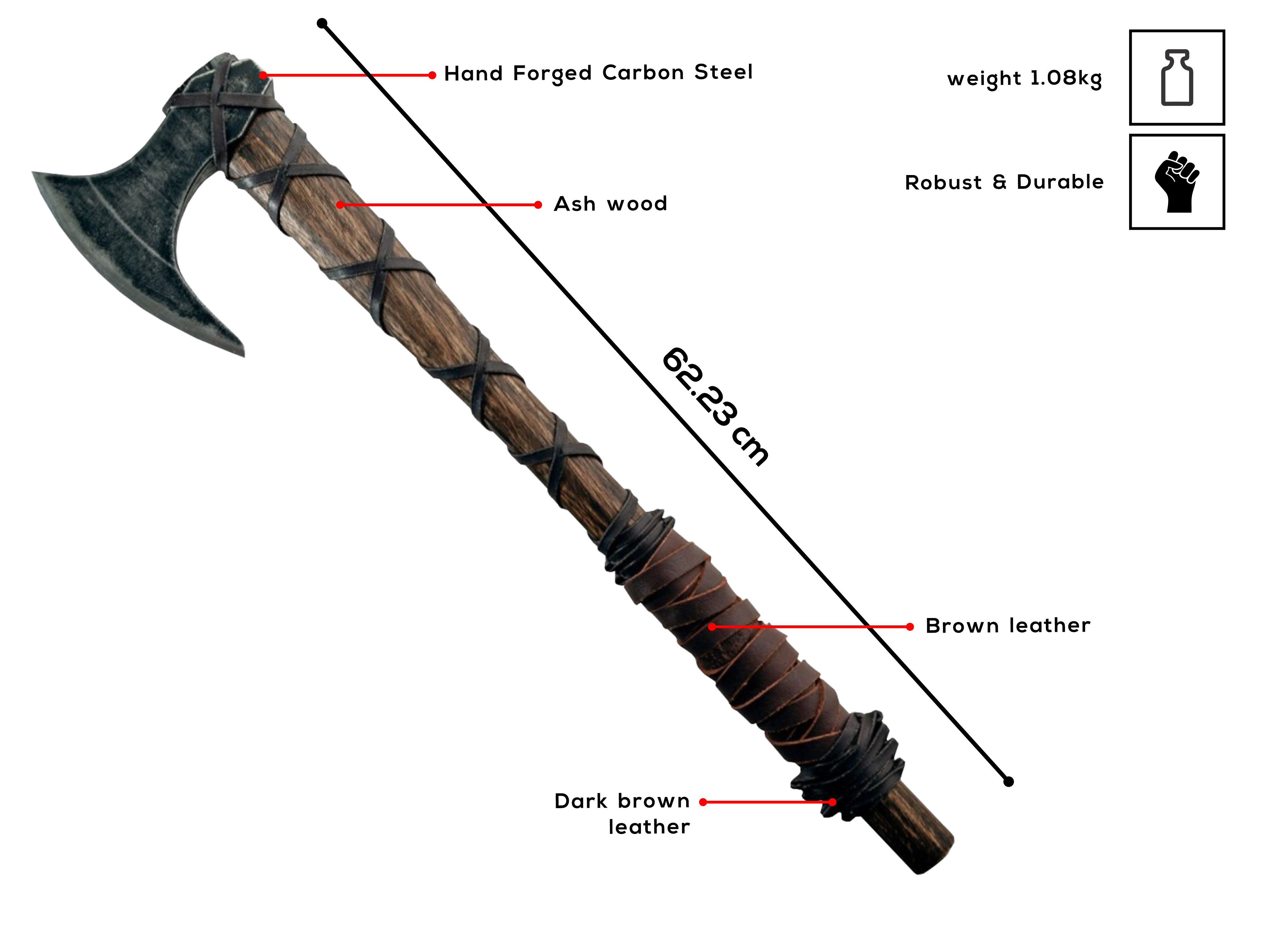 Vikings - Axe of Ragnar Lothbrok - Handforged