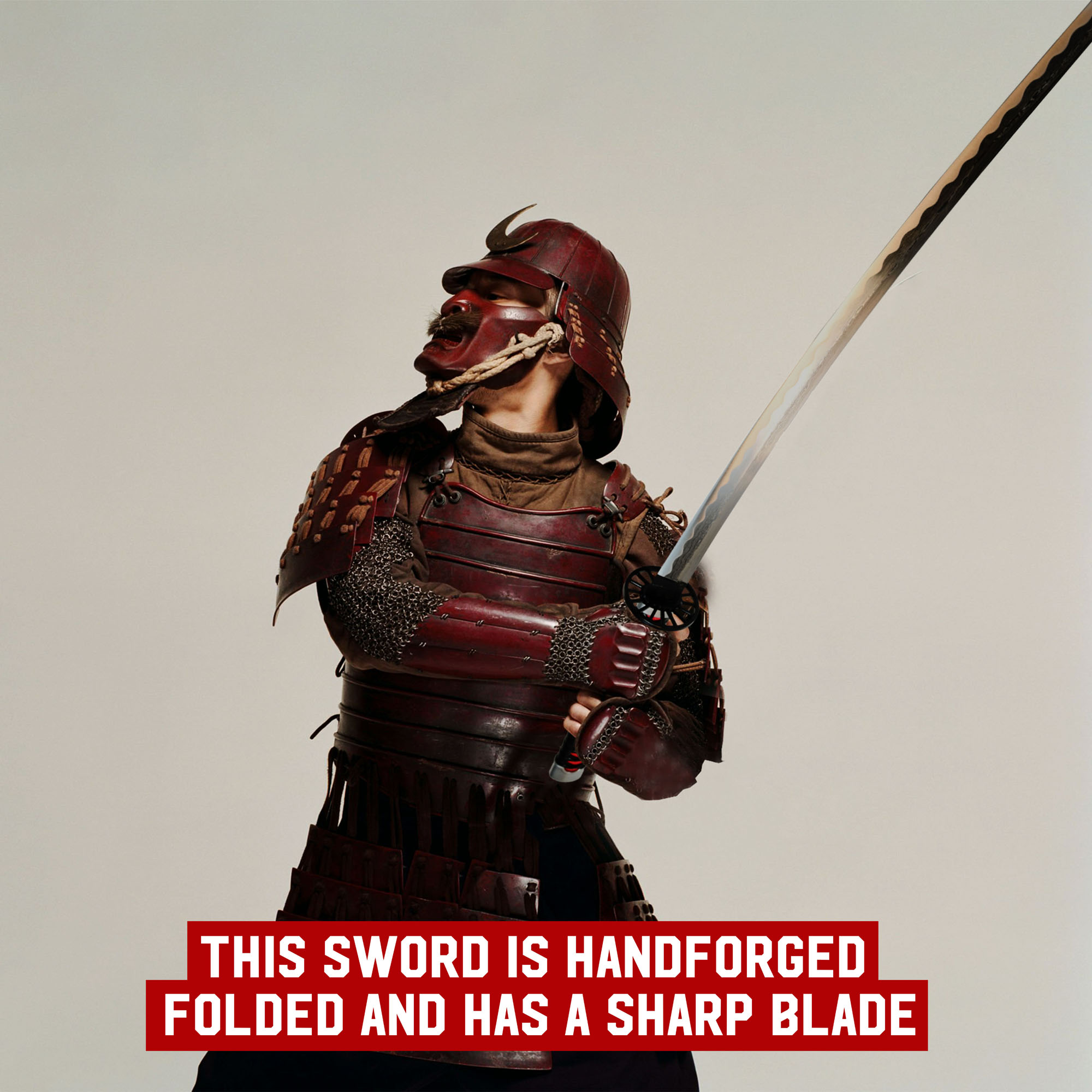 Demon Slayer: Kimetsu no Yaiba Kamado Tanjirou's Sword, handforged & folded, Set