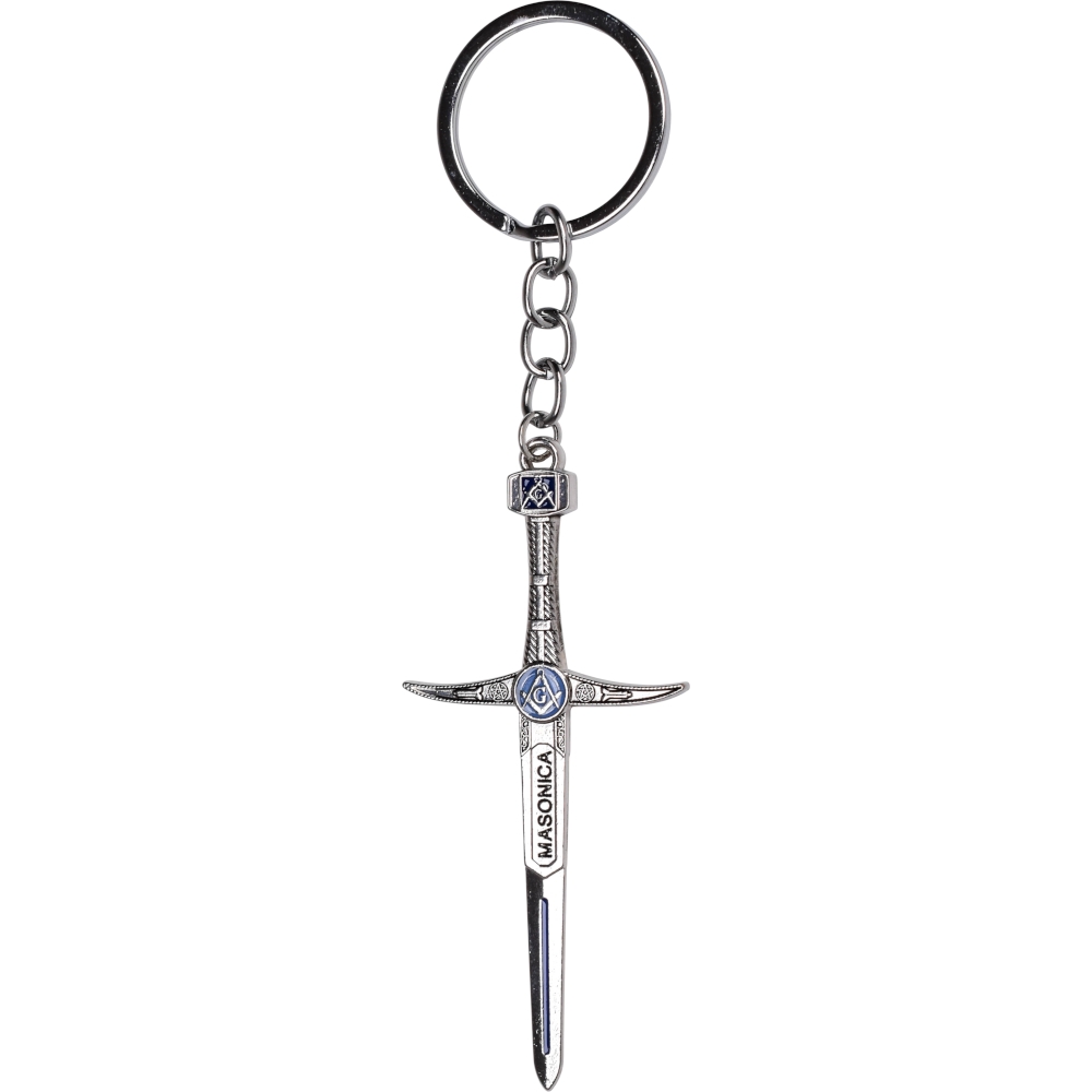 Key Chain Masonic Sword
