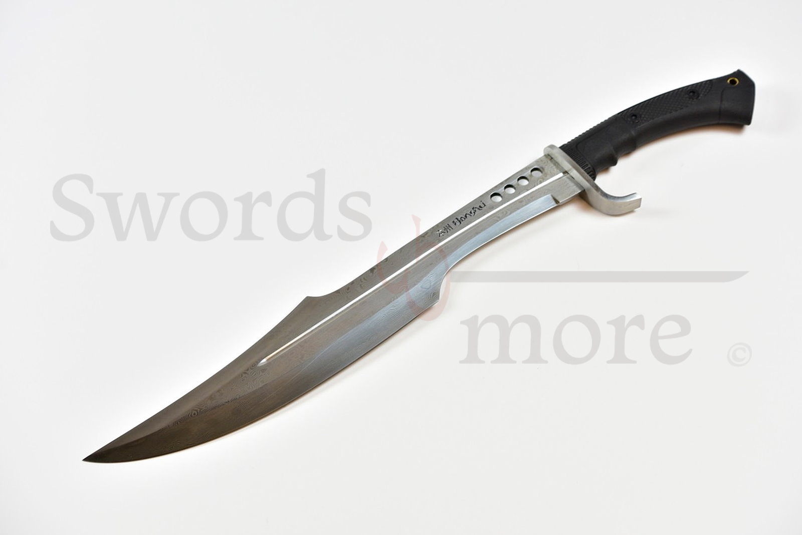 Honshu Damascus Spartan Sword And Sheath