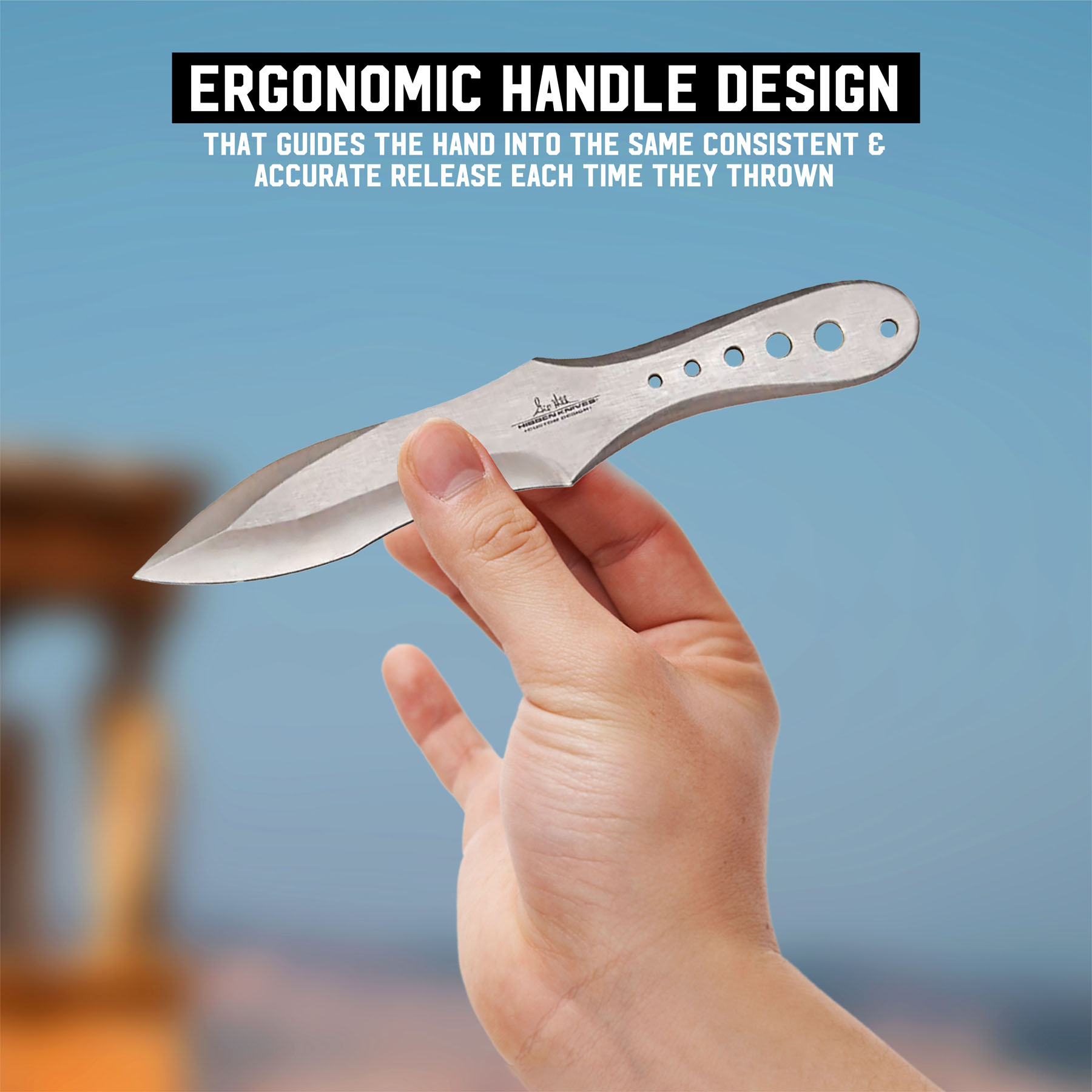 Gil Hibben Genx Pro Thrower Triple Set large