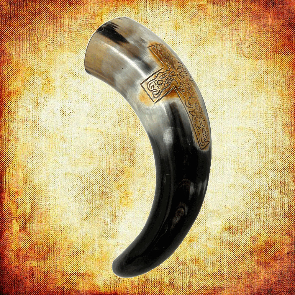 Drinking Horn Celtic Cross