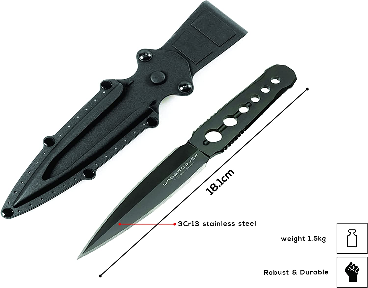 Undercover CIA Stinger Knife I + II Bundle