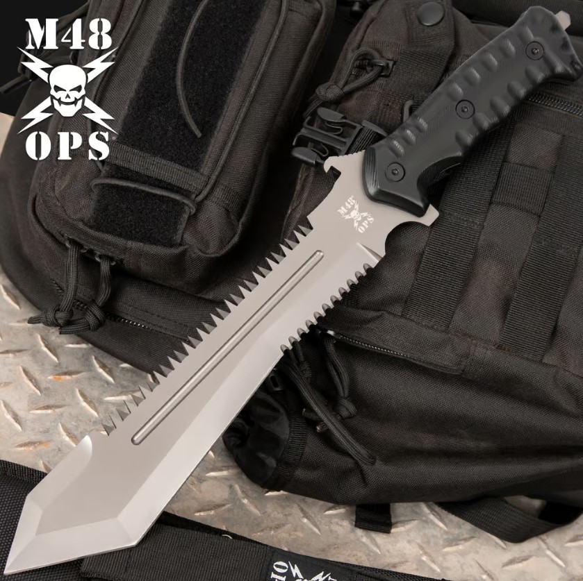 M48 Ops Kampfbowie mit Scheide