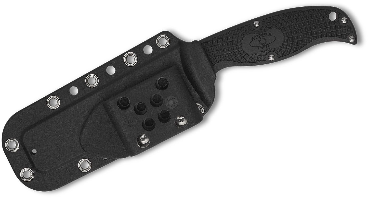 Enuff 2 Feststehendes Messer, gezahnte Klinge