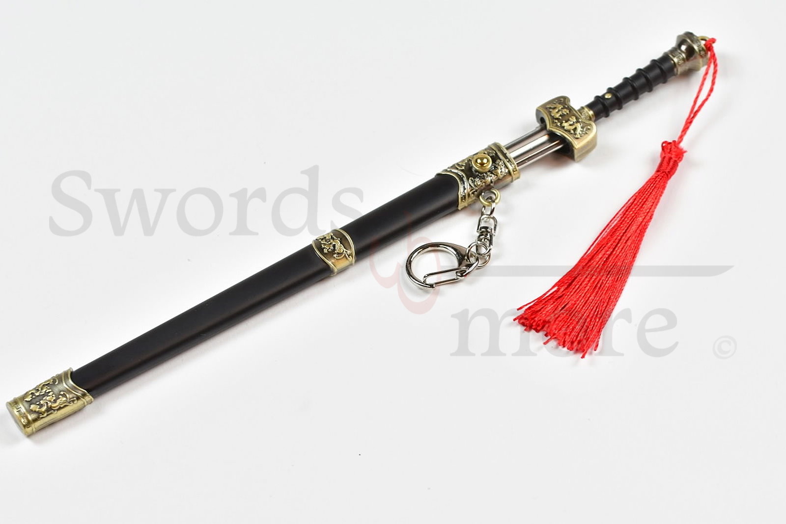 Tai Chi Sword - Kung Fu Jian Sword Letter Opener with Sheath and Stand 