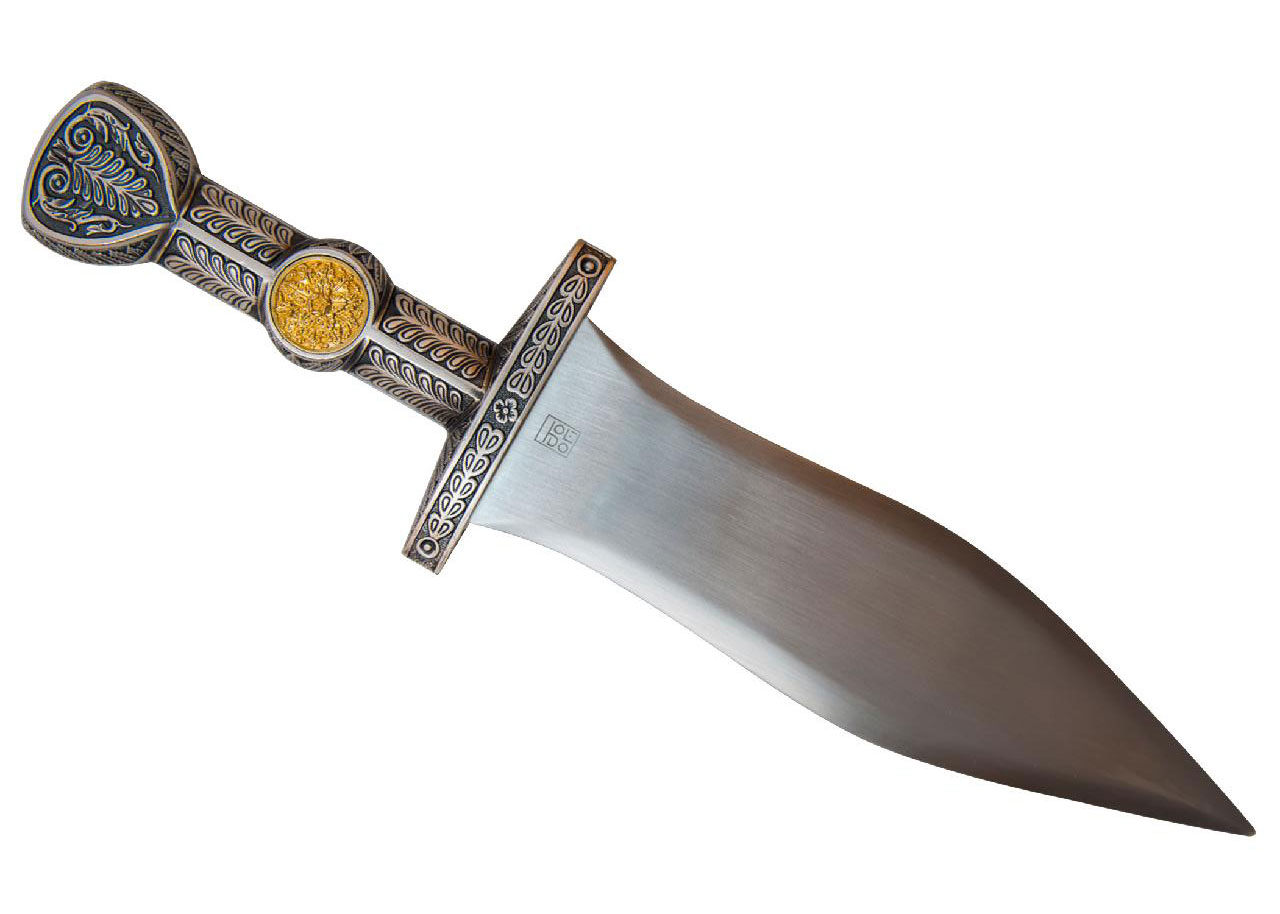 Roman Dagger - Silver Finish