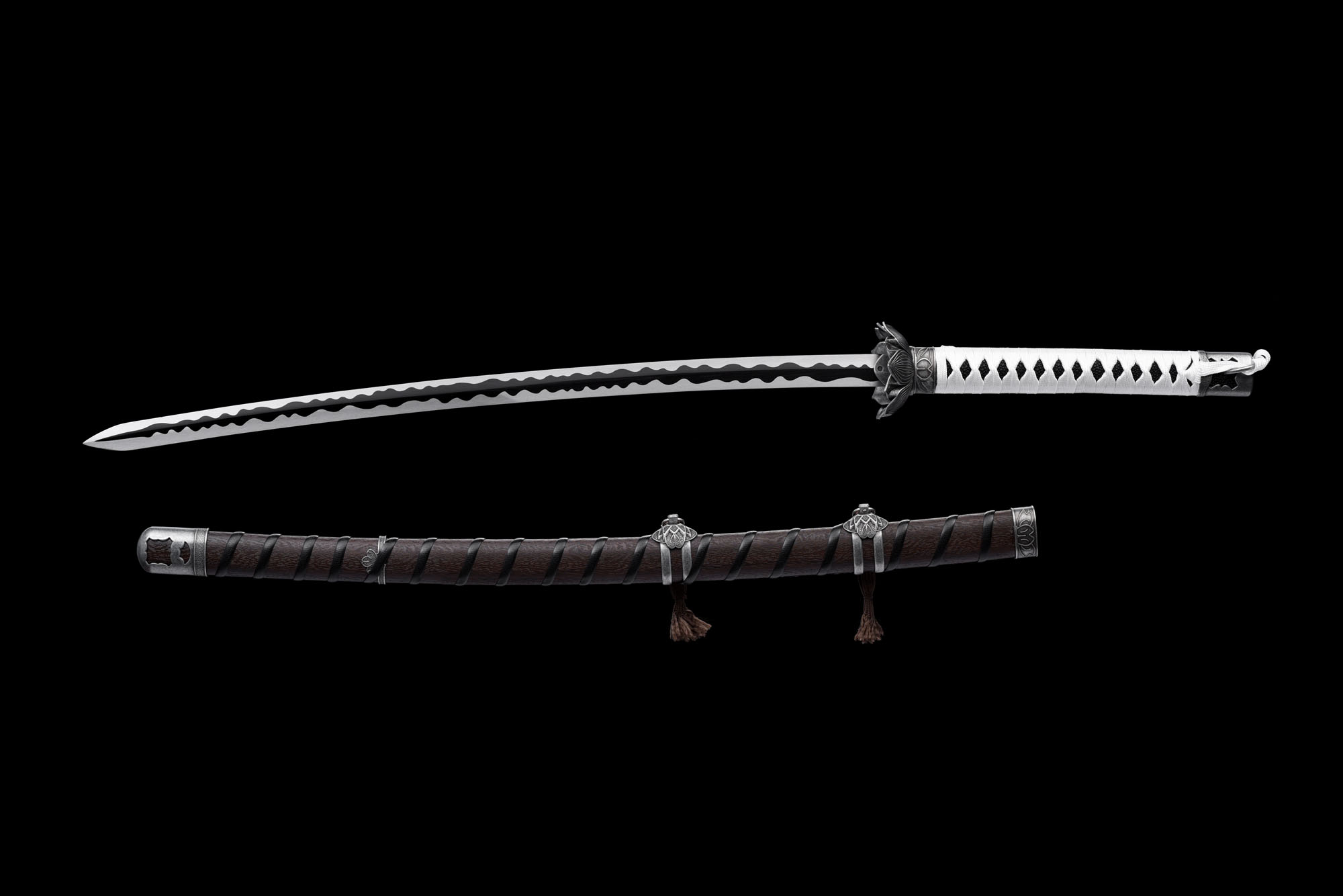 Sekiro: Shadows Die Twice – Black Mortal Blade Schwert mit Scheide