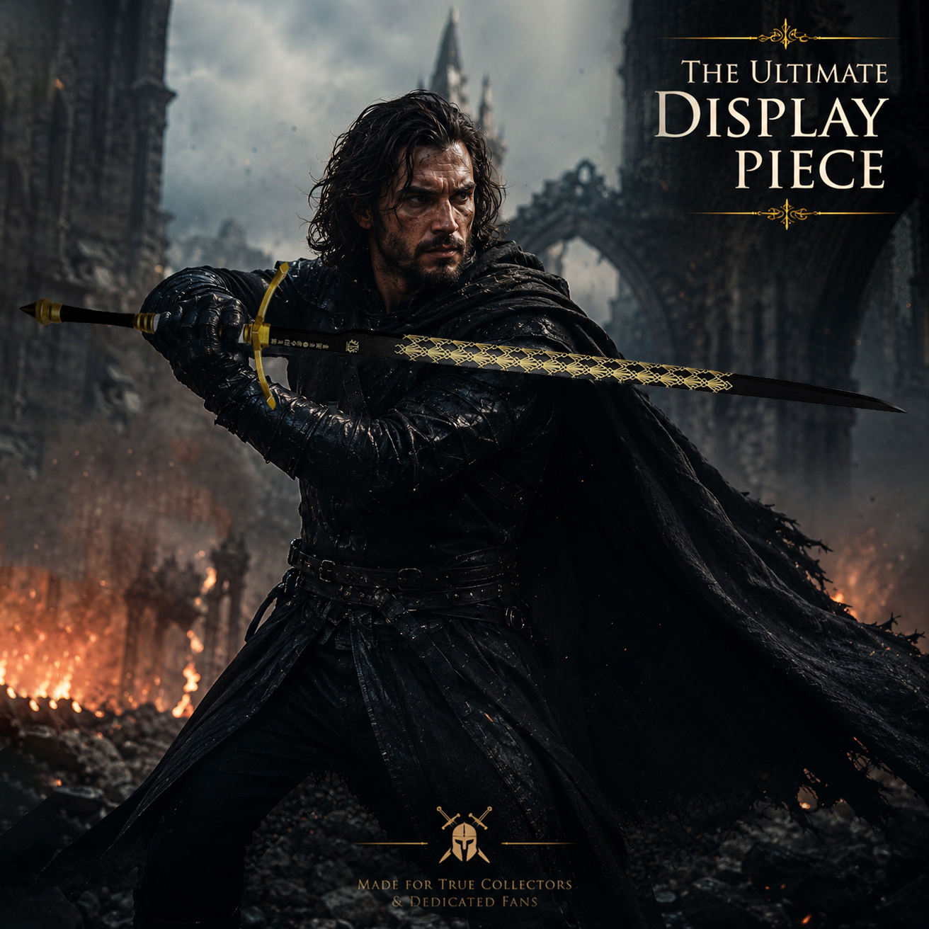 Clair Obscur: Expedition 33 – Gustave’s Noahram Sword Replica (47") with Plaque