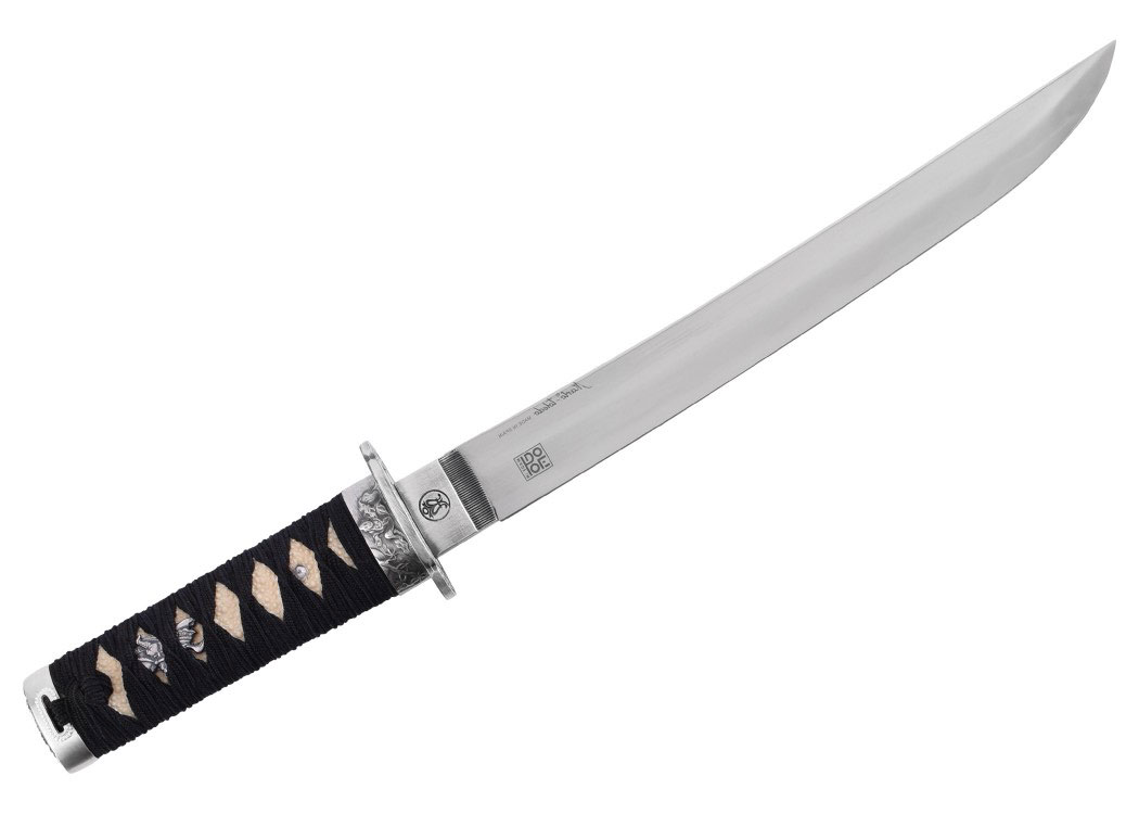 Tanto with black wooden sheath