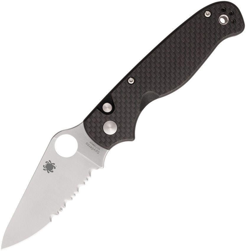 ButtonUp – Carbon Fiber, serrated edge
