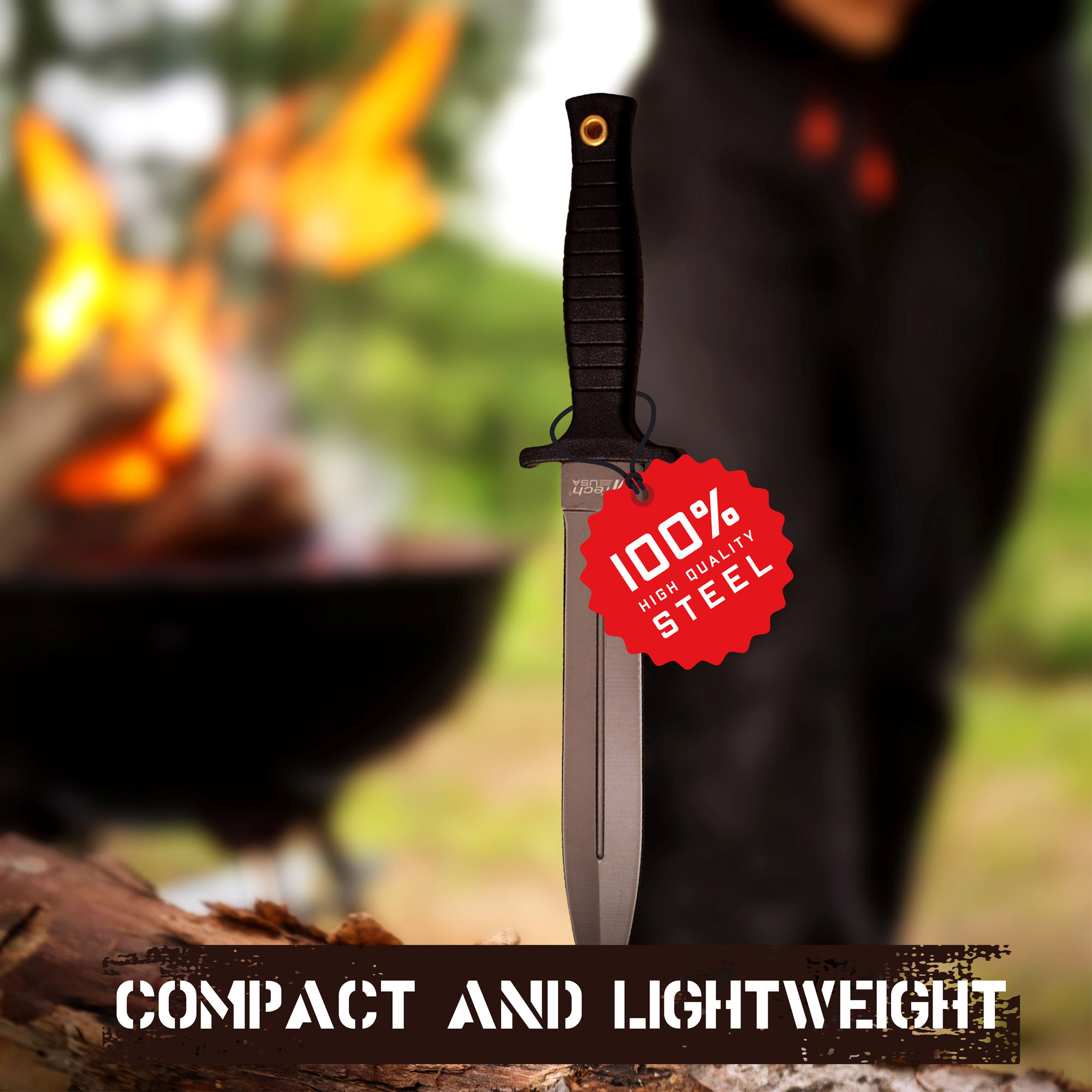 Graues Stiefelmesser