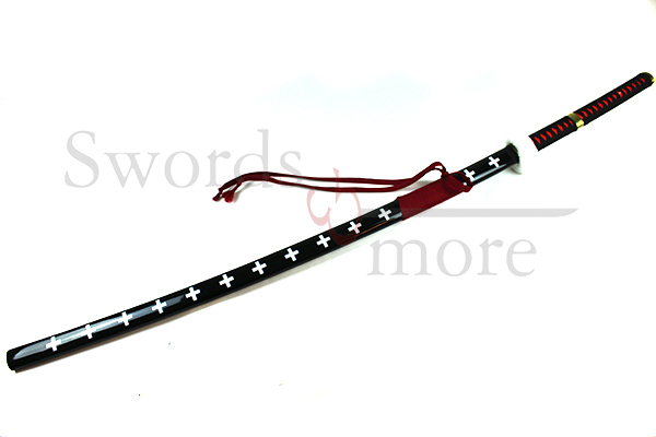 One Piece - Trafalgar Law Schwert, schwarz - gefaltet - Set