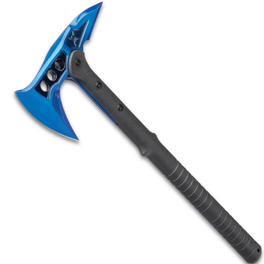 M48 Tactical Tomahawk Axt mit Scheide, Blau