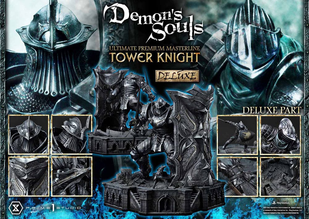 Demon's Souls Statue Tower Knight Deluxe Bonus Version 59 cm