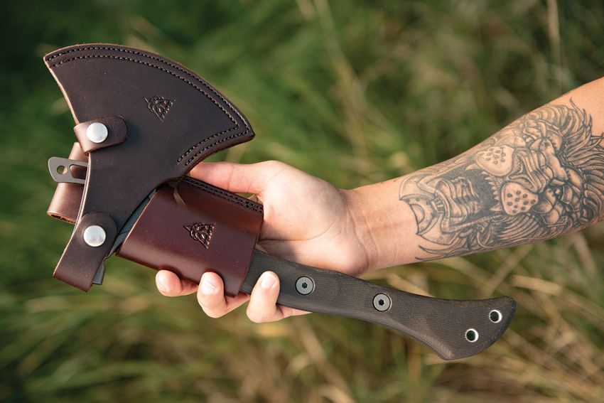 Hammer Hawk Axe with Backup Knife