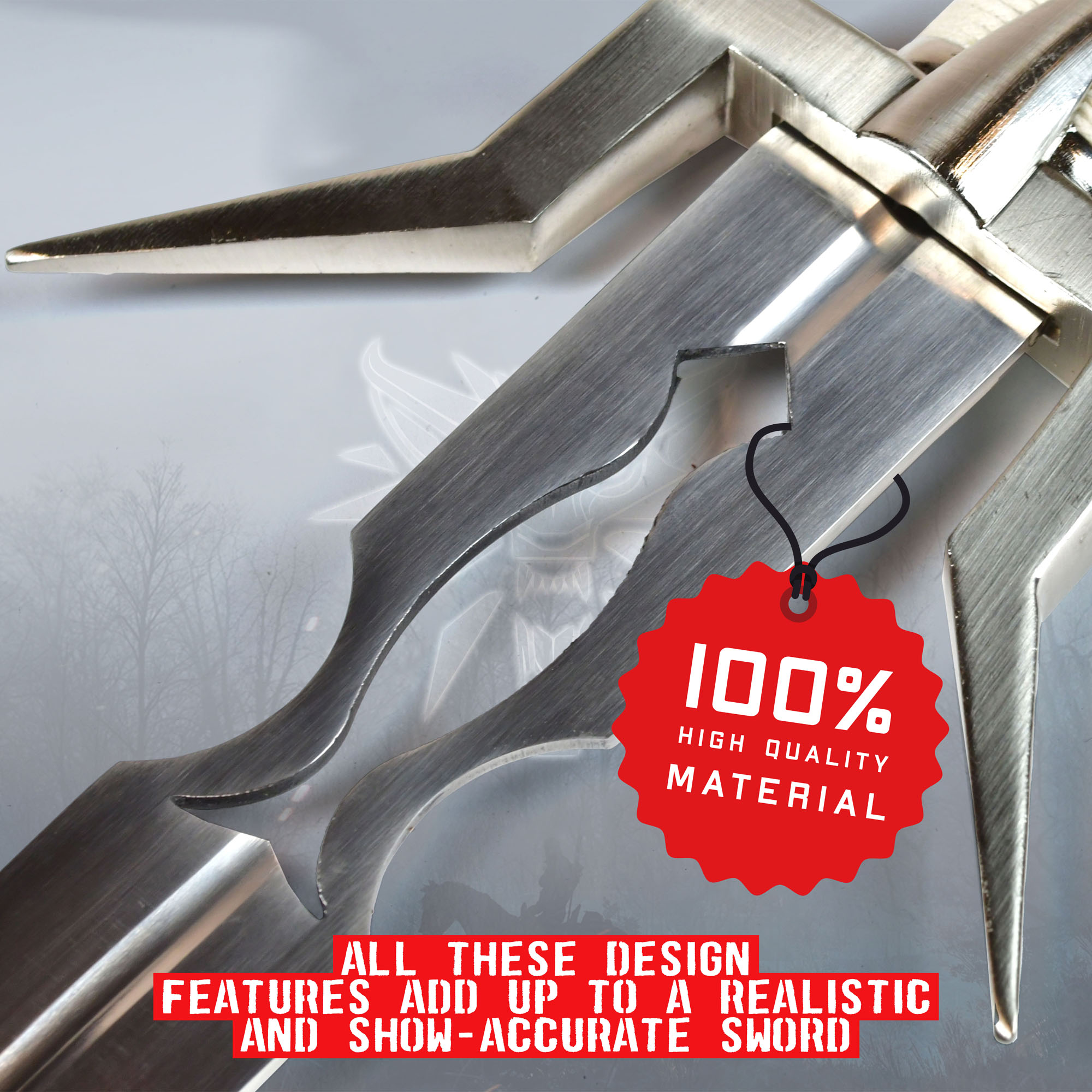 Witcher - Zireael Schwert von Ciri mit Scheide