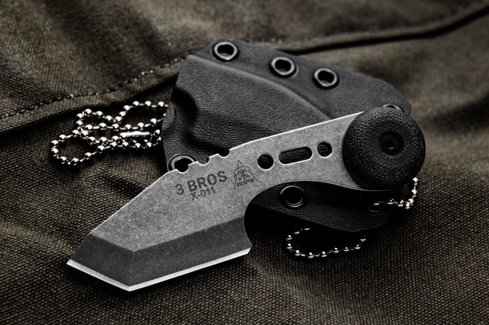 3 Bros Neck Knife Tanto