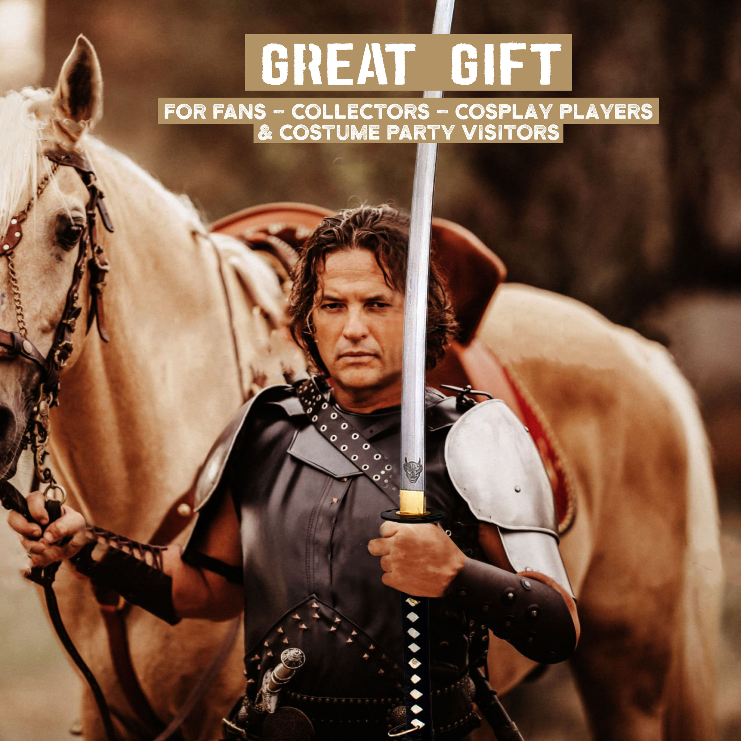 "Töte Bill" Hattori Hanzo Bills Schwert - gefaltet - mit Ständer und Pflegeset