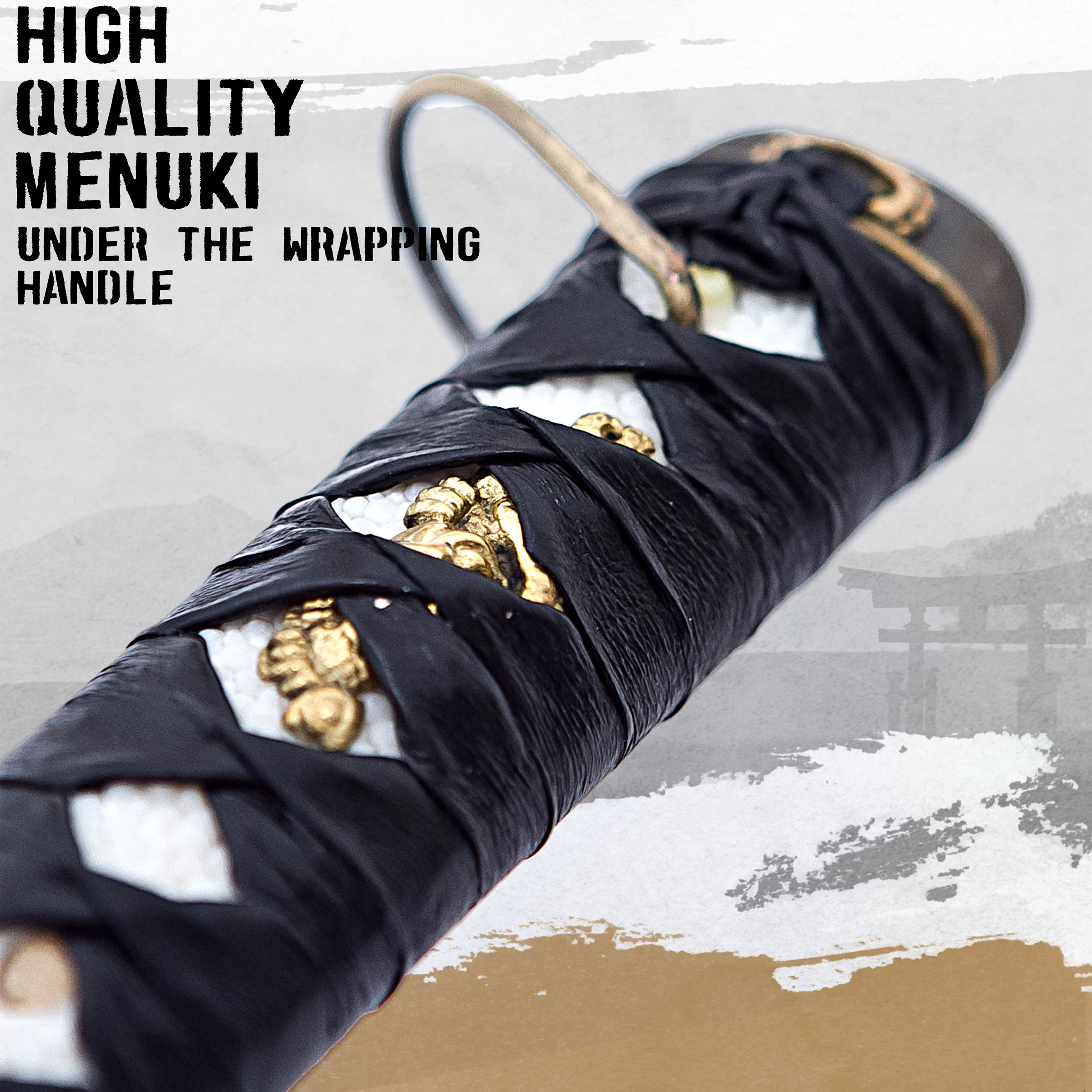 "Töte Bill" Hattori Hanzo Bills Schwert - gefaltet - mit Ständer und Pflegeset