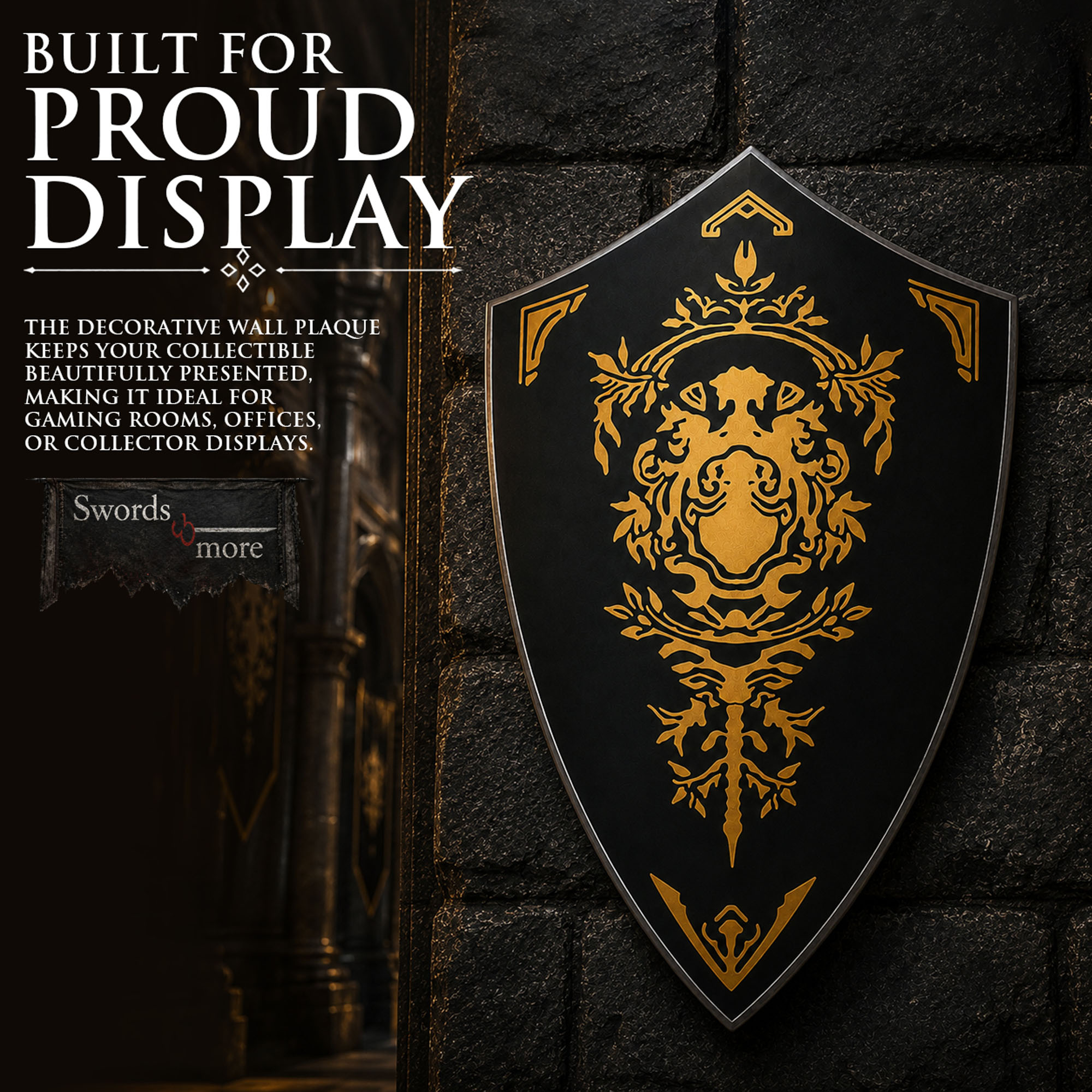 Dark Souls - Großschwert von Artorias 140cm mit Wandtafel