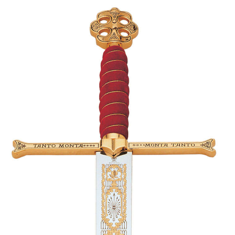 Catholic Kings Large Sword Gold
