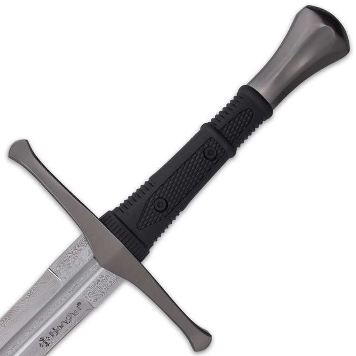 Honshu Damascus Broadsword With Sheath