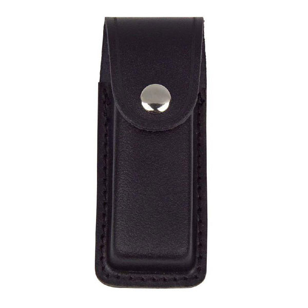 Leather Case black, Handle length 11 cm
