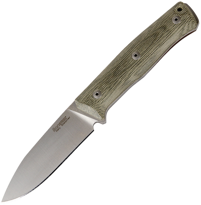 B35 mit festgestellter Klinge Micarta 