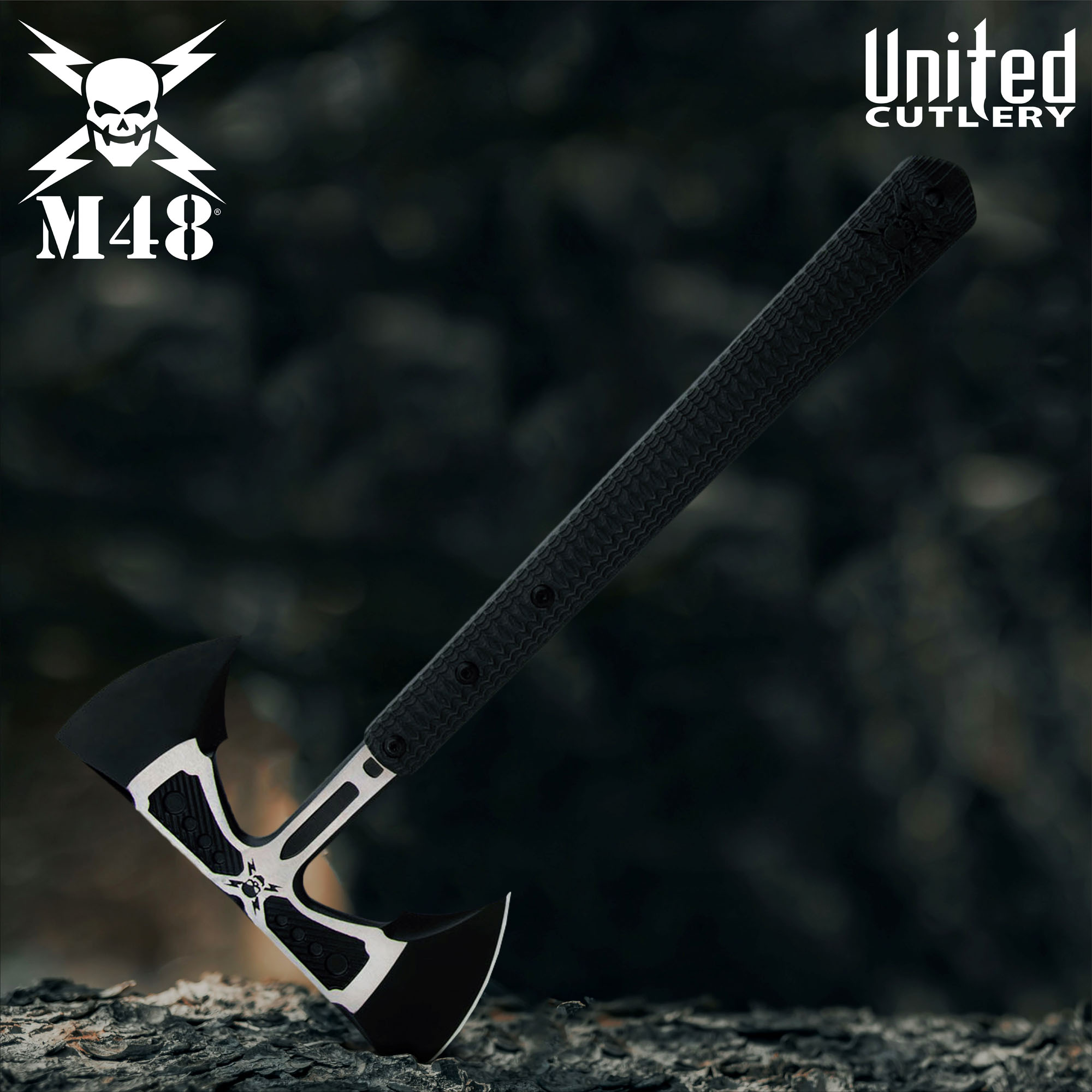 M48 Liberator Double-Headed Infantry Tomahawk Axe And Sheath