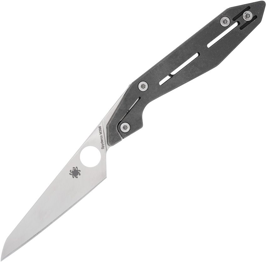 NAND, Böhler M398 Satin Drop Point-Klinge, Titangriff