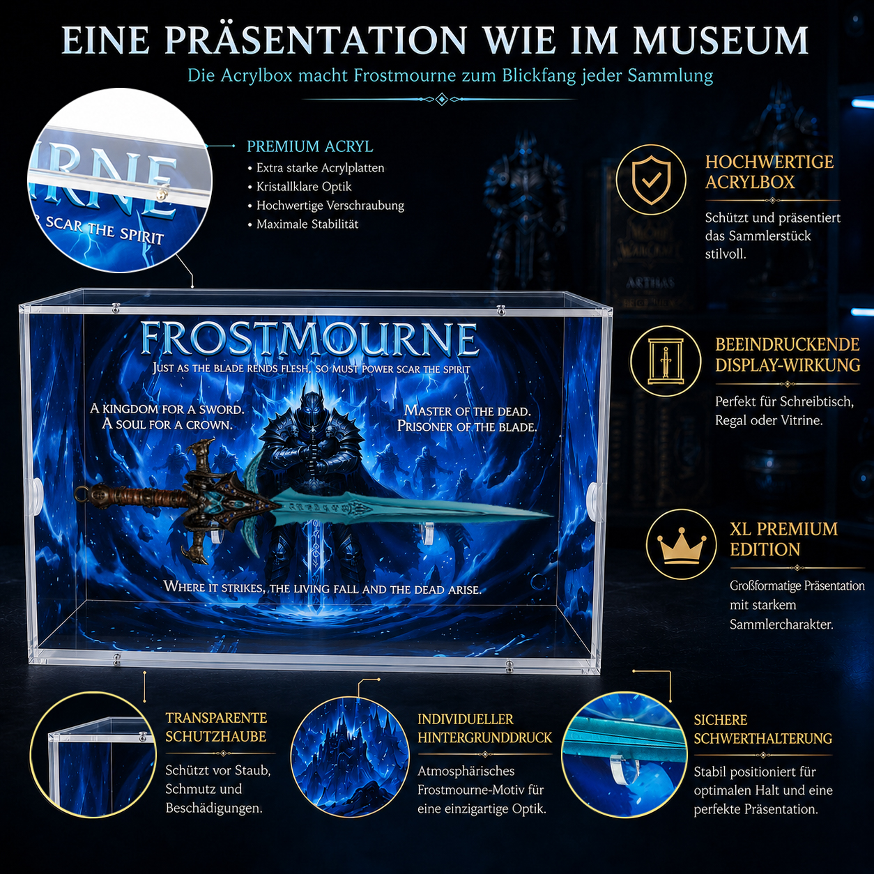 Warcraft - Frostmourne XL Sammlerbox – Exklusive Premium Edition 