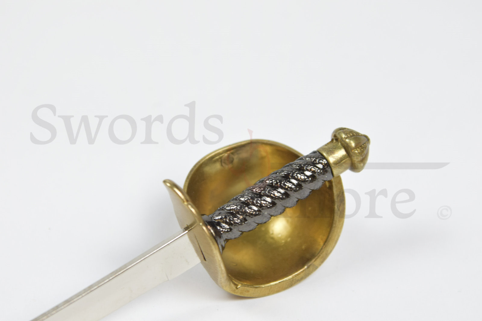 Letter opener "Pirate saber" brass handle