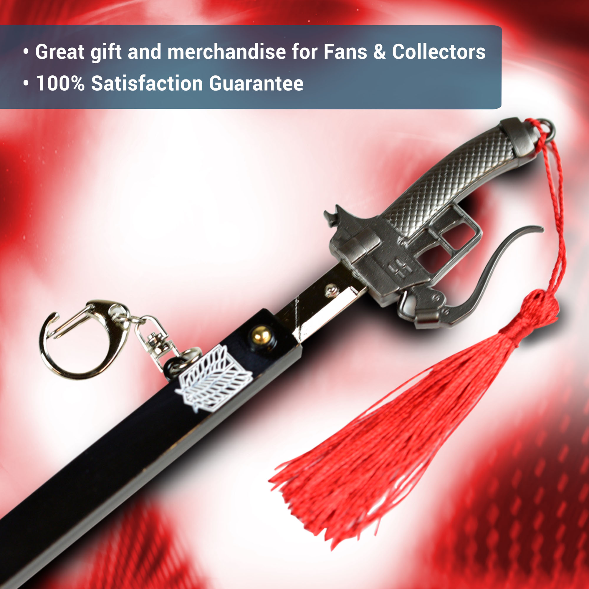 Attack on Titan - Half-blade-sword - Letter opener version with stand 